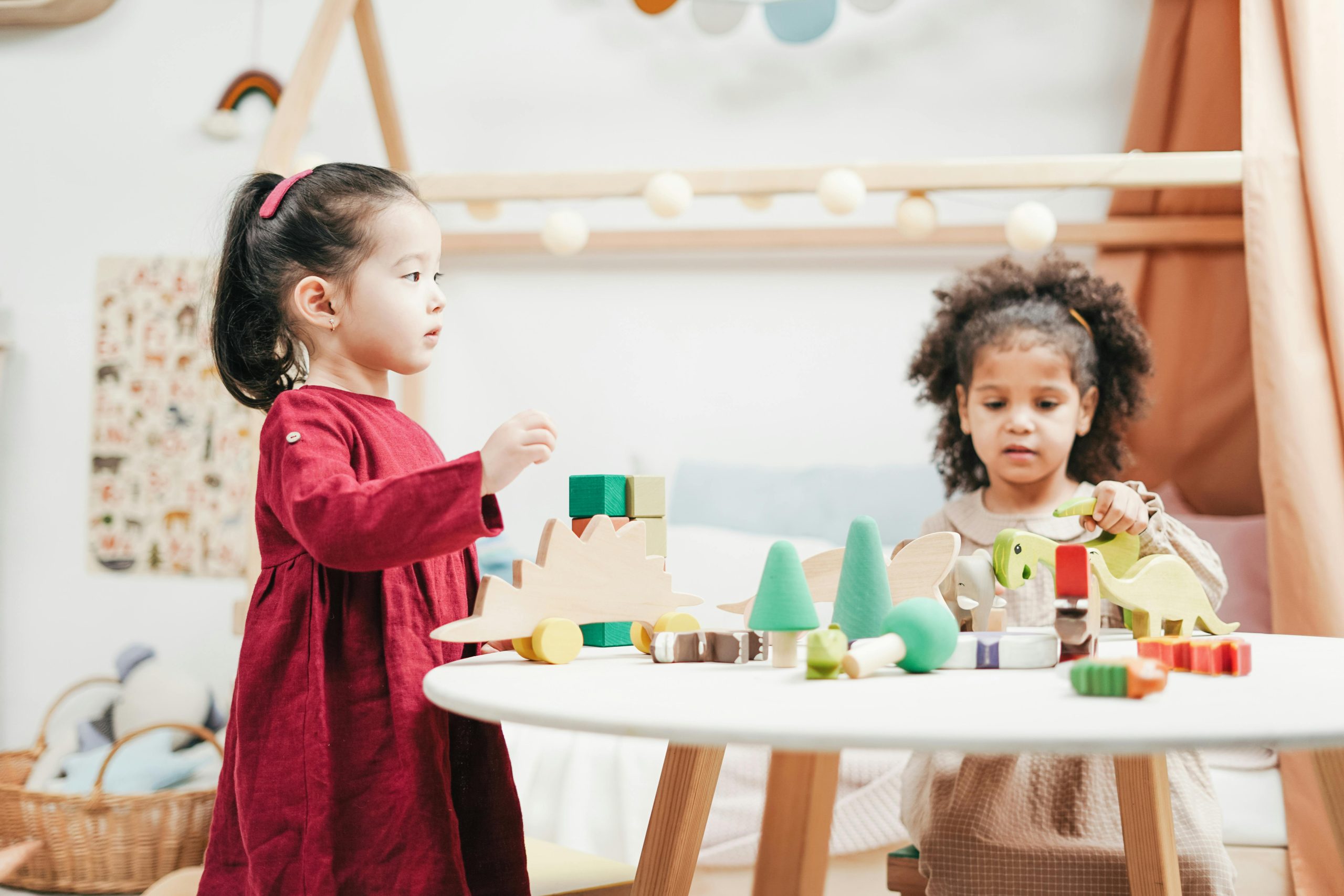 Temporäres Stockfoto eines Kindergartens