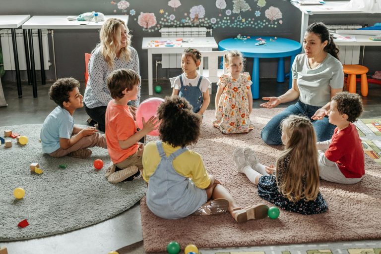 Stock-Foto eines Kindergarten zur Veranschaulichung